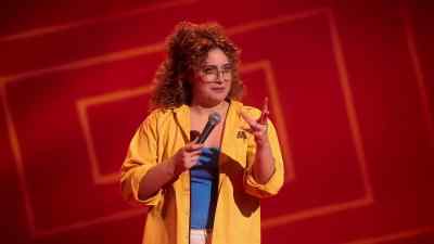 A-and finally meeting them,
you know, - Rose Matafeo: On and On and On