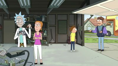 A And your mom's lawyer says - Rick and Morty