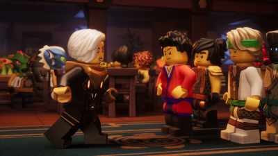 A banquet to which the
Elemental Master of Shockwave - LEGO Ninjago: Dragons Rising