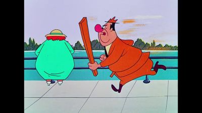 A barrel! - Woody Woodpecker