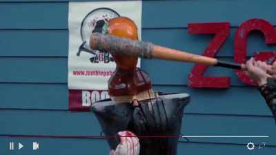 A baseball bat is okay-- - Zombies! Prepping for the Apocalypse