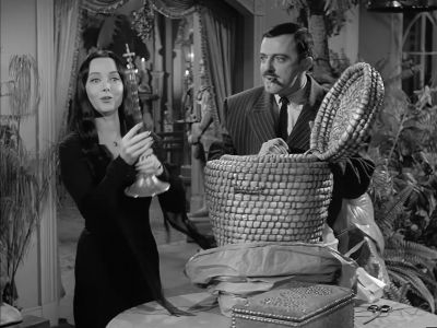 A basket! - The Addams Family