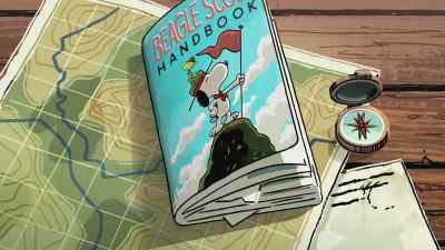 "A Beagle Scout is: Trustworthy." - Camp Snoopy