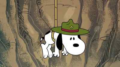 A Beagle Scout troop truly becomes a team - Camp Snoopy
