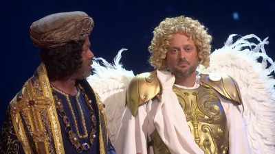A bearded, all-seeing immortal - Nate Bargatze's Nashville Christmas