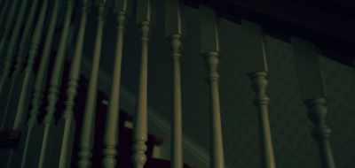 A beautiful banister
going up three stories... - Amityville: An Origin Story