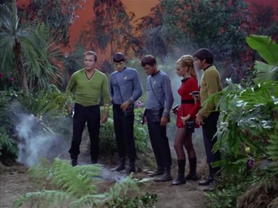 A beautiful day, Mr. Spock. - Star Trek