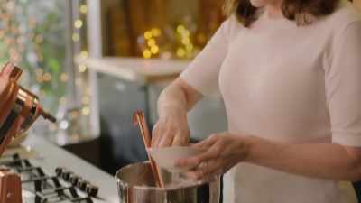 A beautiful tender
green, edged with pink. - Nigella: At My Table