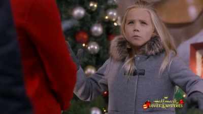A big snow globe,
with snow falling down. - Holiday Hearts
