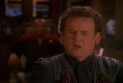 A bird-of-prey
is locked on to us. - Star Trek: Deep Space Nine