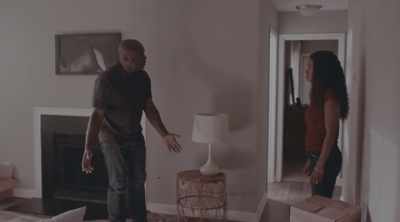A Black man in a White
woman's apartment - Terror Lake Drive
