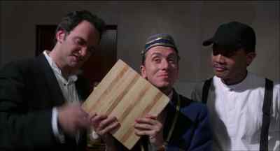 A block of wood - Four Rooms