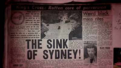 A blonde
girl exposed a rotten core - The Witch of Kings Cross