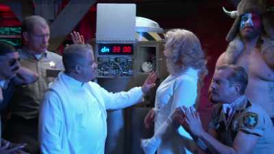 A bomb this exquisite
can only be set in motion - Reno 911! The Hunt for QAnon