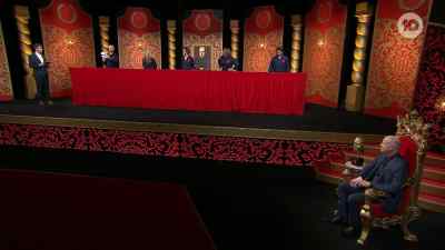 A bonus point will be awarded
for the most joyous bouncing - Taskmaster