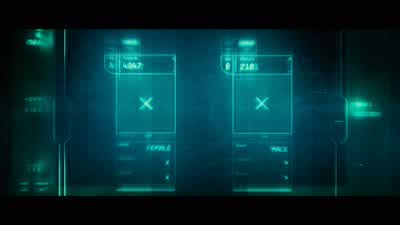A boy and a girl. - Blade Runner 2049