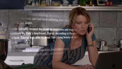 A boyfriend named David,
same age. - My Life Is Murder