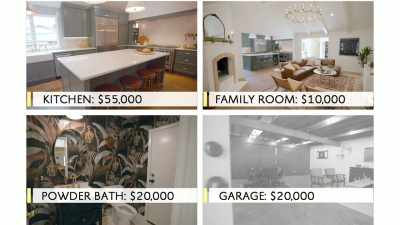 A brand-new powder bath,
and a garage, - Why the Heck Did I Buy This House?