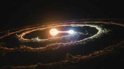 A bridge eight
million miles long, - Cosmos: Possible Worlds