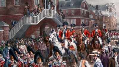 A British officer commandeered
Franklin's home and stole his - Benjamin Franklin