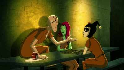 A broken record.
He's not coming! - Harley Quinn