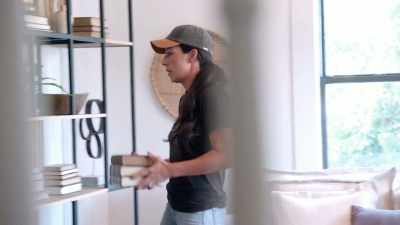 a-bunch-of-stuff-all-on-some-shelves - Fixer Upper: Behind the Design