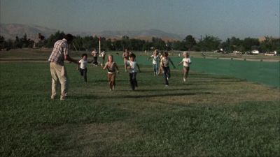A busted bat and a long fly ball - The Bad News Bears