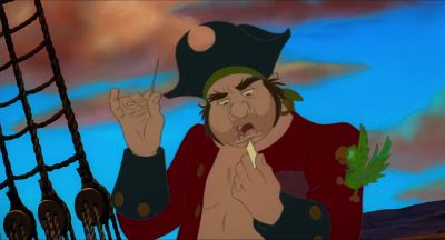 A cabin boy don't need no library card - The Pagemaster