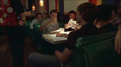 - A cameo from
Mr. and Mrs. Miller. - Queer as Folk
