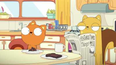 A certain pal of Kiff's,
has two big bunny ears, - Kiff