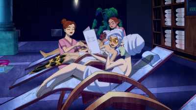 A chain restaurant
owns this spa. Weird. - Kite Man: Hell Yeah!