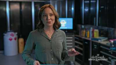 A chemical reaction
with the metal - Ruby Herring Mysteries: Prediction Murder