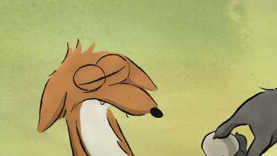 A chick that hasn't
hatched yet. - The Big Bad Fox and Other Tales