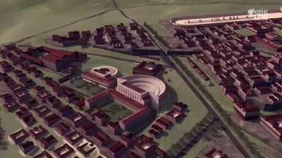 A city that would establish itself
as a showcase for Rome abroad. - Roman Megastructures