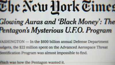 A clandestine US
government program - Unidentified: Inside America's UFO Investigation