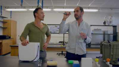 A clear, um, liquid,
let's say, with the DNA. - Sharkwater Extinction