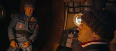 A cockroach...
The first one in space. - Salyut-7
