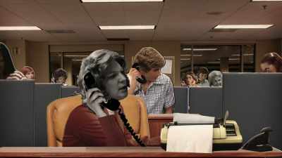 A company like this might hire
a hundred people, - The Lady and the Dale