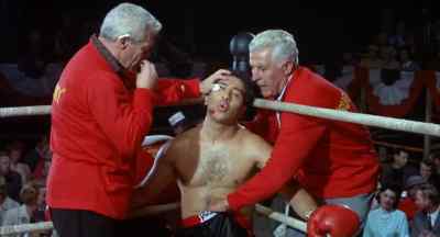 A complete change of pace.
Galahad's boxing. - Kid Galahad