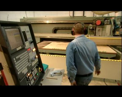A COMPUTERIZED SAW CUTS OUT
THE WOOD PIECES - How It's Made