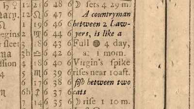 A countryman between two lawyers - Benjamin Franklin