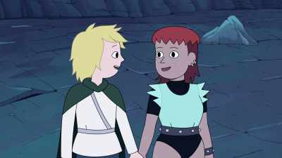 A couple months back, after
Dad spilled the beans, - Adventure Time: Fionna & Cake