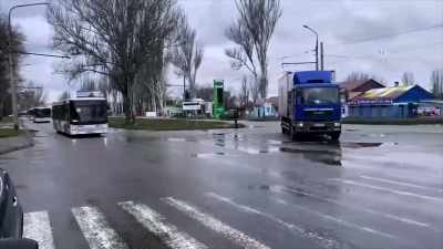 A courier that was planned
to evacuate people from there, - 20 Days in Mariupol