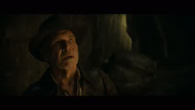 A crescent. - Indiana Jones and the Dial of Destiny