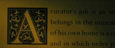 "A curator's job is an important one... - Wonderstruck