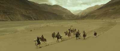 A dagger dug deep in his back - Shamshera