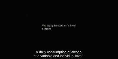 A daily consumption of alcohol at a variable and individual level - Another Round