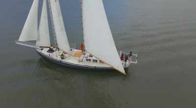 A day that started out with just
a whisper of wind - World's Most Scenic River Journeys