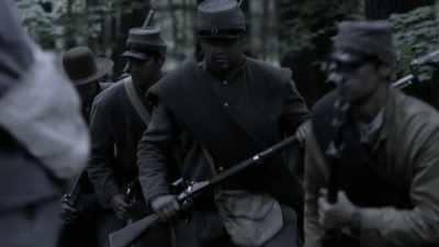 A desperate fight
to drive them back - Blood and Fury: America's Civil War