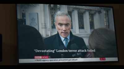 ...a devastating machine gun
attack on the streets of London. - The Capture
